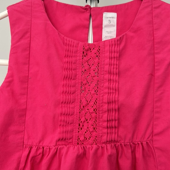 Carter’s Pink Sundress in Size 5 - Picture 2 of 7